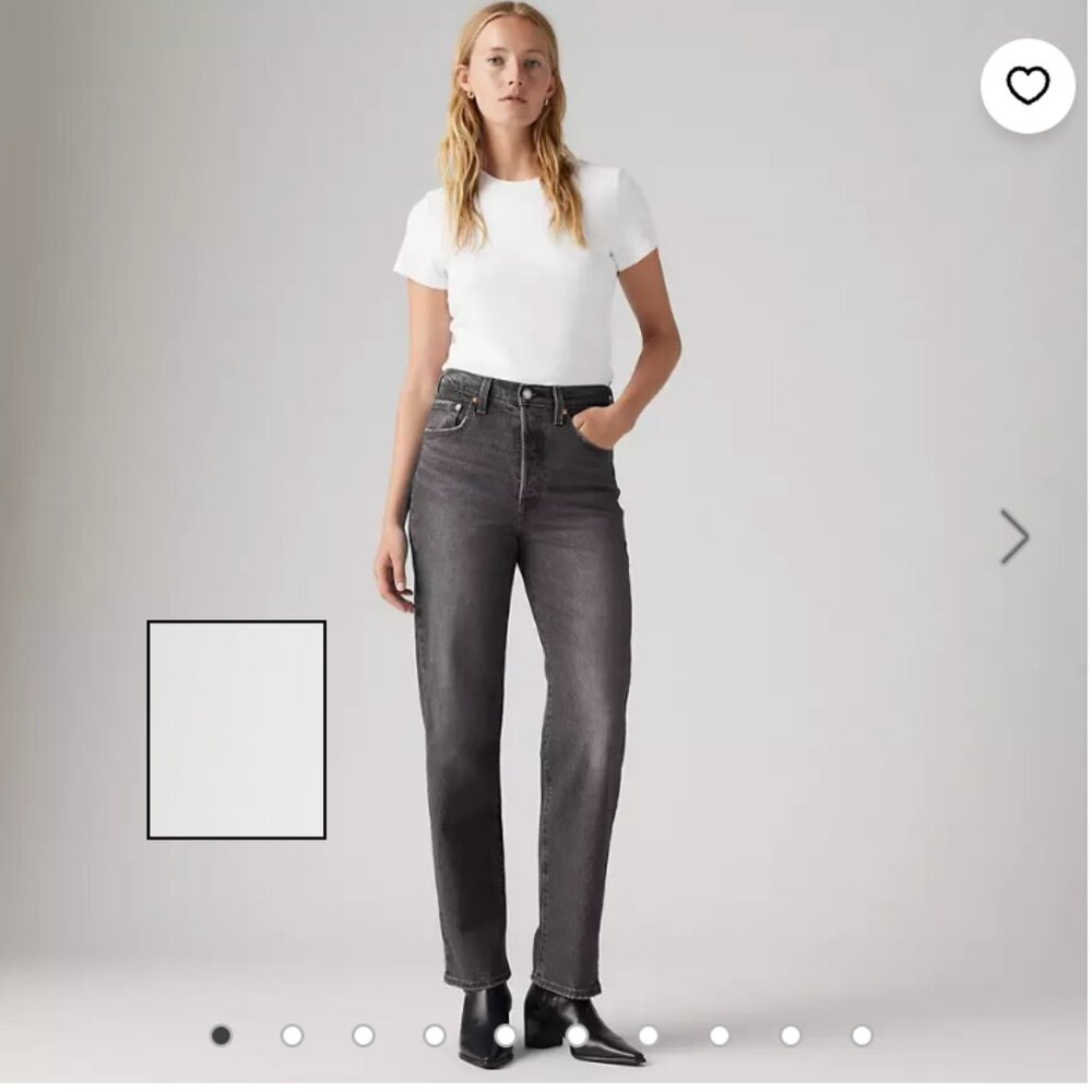Levi's Ribcage Straight Ankle Jeans